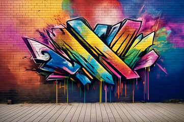 graffiti on wall