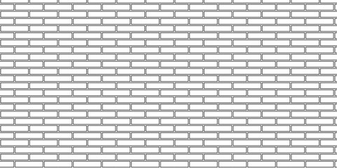 white brick wall texture copy for space panorama white tiles and black joints. white brick wall used for background.