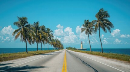Marathon Florida: Welcome Sign on Blue Highway, Lighthouse Road Travel
