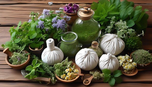 herbal compress preparation