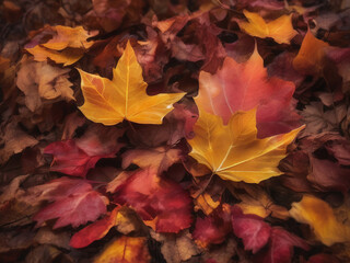 Fototapeta premium Autumn Leaves