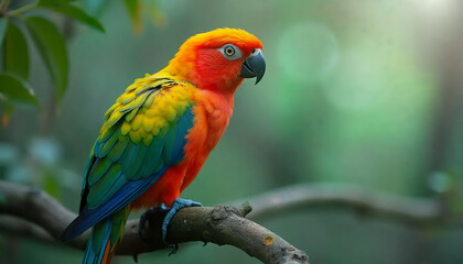 Obraz premium colorful parrot