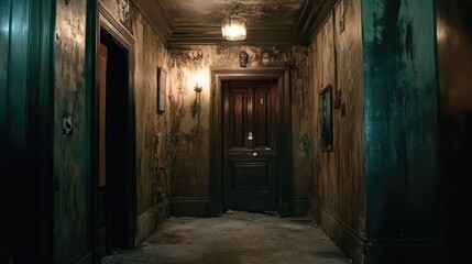 A Gloomy and Forgotten Hallway