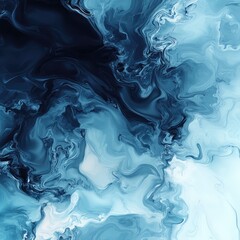 Obraz premium Sophisticated abstract backdrop with a dynamic mix of dark blue and pastel light blue.