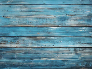Obraz premium Amazing Vintage beach wood background Old weathered wooden plank painted in blue color