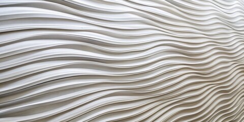 Abstract White Curved Lines Wall, abstract , texture , design , minimalist