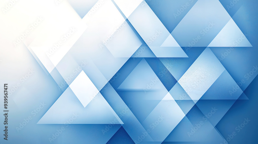 Poster modern abstract blue background design with layers of textured