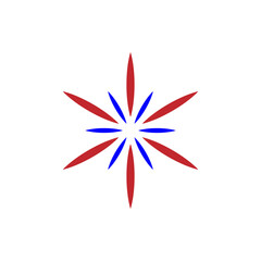 fireworks icon image logo vector illustration