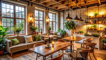 Fototapeta premium Wrapped in warmth, comfort abounds in this inviting space, where plush textures and soft lighting converge to create a sense of peace and tranquility.
