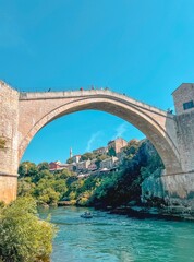 Old bridge in Mostar, Bosnia & Herzegovina 