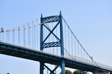 High Level suspension bridge Toledo Ohio