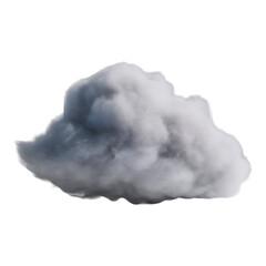 fluffy cloud in a blue sky