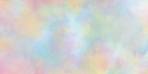 Beautiful and colorful soft watercolor background with multicolor texture grunge, abstract Colorful and bright watercolor background texture with grunge watercolor splashes. Creative artwork.