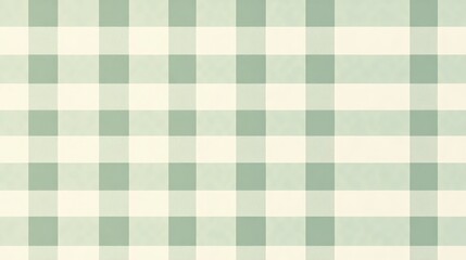 A simple green and white checkered pattern suitable for backgrounds or textiles.