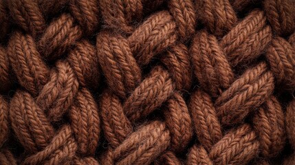 Knit wooly cozy ropes texture background horizontal composition 