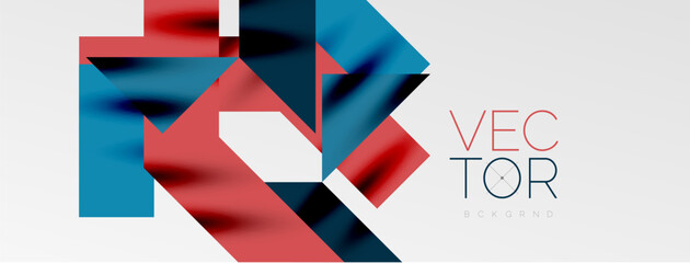 Dynamic lines and triangles. Vector Illustration For Wallpaper, Banner, Background, Card, Book Illustration, landing page