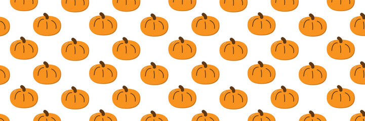 pumpkin pattern pattern on transparent background