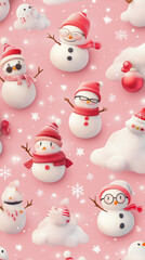 A 3d Christmas icon decoration plat lays on festive background cerebration and joyful 