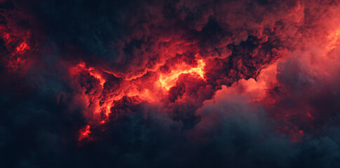 Fiery Cloudscape.
