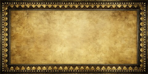 Ornate Golden Frame with Antique Paper Texture, ornate, frame, texture, antique