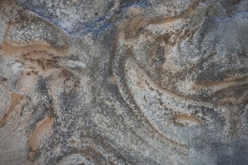 texture of cut stone mineral swirls gray brown