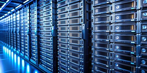 Server Room Data Center Network Technology, server, data, technology, network