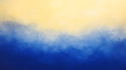 Fototapeta premium Gradient, Blue and Yellow Waveforms, Abstract Image, Texture, Pattern, Wallpaper, Smartphone Cover and Screen, Cell Phone, Computer, Laptop, 9:16 and 16:9 Format