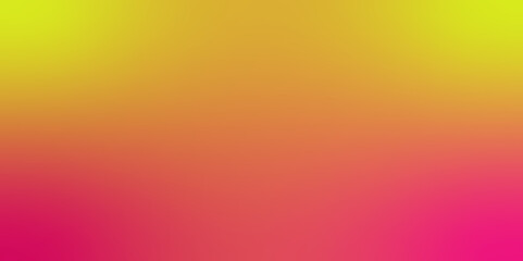 Abstract colorful gradient color background, trendy colorful gradient color wallpaper.  Abstract blurred background. Creative composition. Light pink, Yellow vector bokeh pattern. 