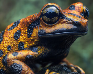 28. High-resolution close-up of a fascinating poison dart frog