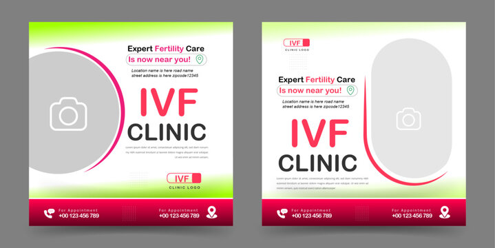 Healthy Pregnancy,world IVF day,Fertility clinic,healthcare social media post
