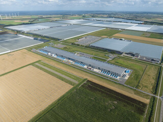 Large online search engine datacenter in Middenmeer, the Netherlands.