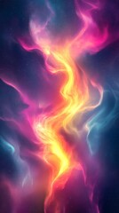 Fototapeta premium Aurora abstract background