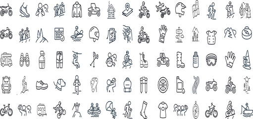 ADVENTURE EDITABLE ICON 