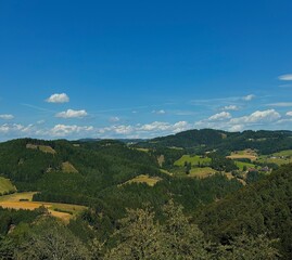 landscape with mountains