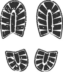 Footprint Vector Illustration