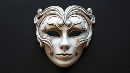Naklejka premium Elegant Venetian Mask