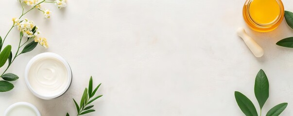 Shampoo cream with natural essential oils, organic hair care, nourishing and hydrating