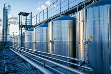 Milk processing plant flow pasteurization units for milk safety