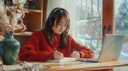 The Woman Writing Desk