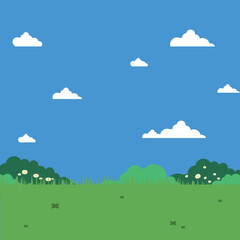 Fototapeta premium landscape background