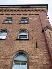 facade of barracks of Wrangel Cuirassier Regiment
