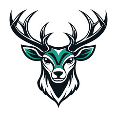 deer head logo