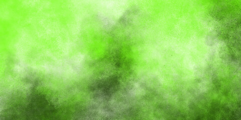 Beautiful dark green Grunge watercolor spot hand painted background. Tangerine Fog orange smoke color isolated background orange asphalt texture retro grungy.  Fresh business banner for sales, event, 