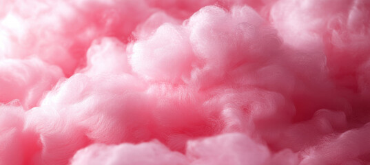 Fototapeta premium Seamless Cotton Candy Pink Pattern