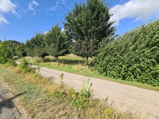 Landweg in Martensdorf, Mecklenburg - Vorpommern