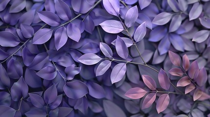 Fototapeta premium Abstract leaves form a vibrant background, a colorful display of plant design. Nature's art in design, a depiction of green leaves.
