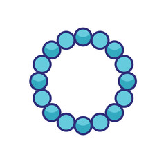 Bracelet vector icon