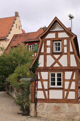 Blick in die Altstadt von Altdorf bei Nürnberg in Bayern	