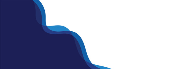 Abstract modern wave design template. 