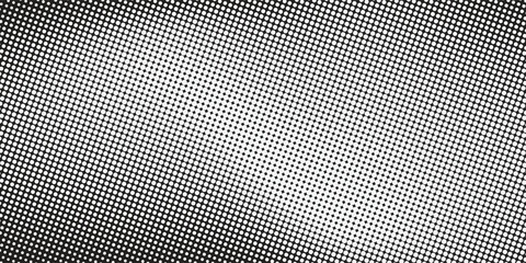 Wave halftone pattern. Halftone dots background. Vector dots modern halftone arts white and black dots background